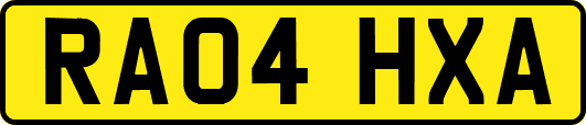 RA04HXA