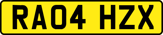 RA04HZX
