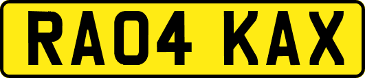 RA04KAX