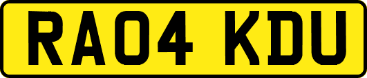 RA04KDU