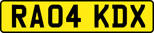 RA04KDX