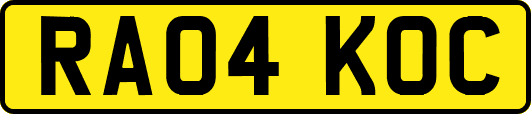 RA04KOC