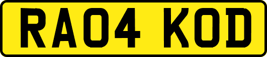 RA04KOD