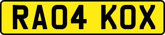 RA04KOX