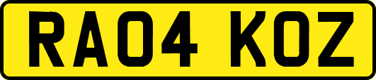 RA04KOZ