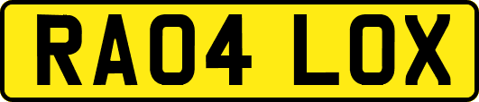 RA04LOX