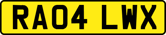 RA04LWX