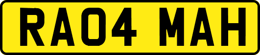 RA04MAH