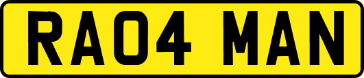 RA04MAN
