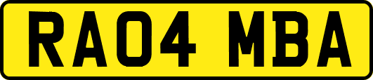 RA04MBA