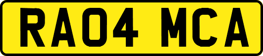 RA04MCA