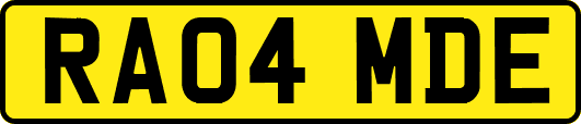 RA04MDE
