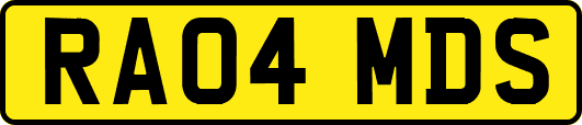 RA04MDS