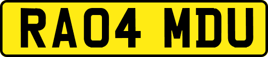 RA04MDU