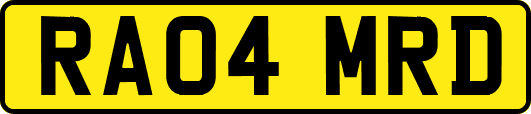 RA04MRD