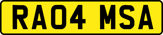 RA04MSA