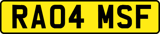RA04MSF