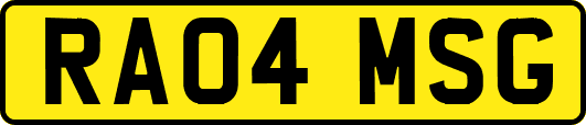 RA04MSG