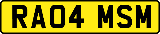 RA04MSM