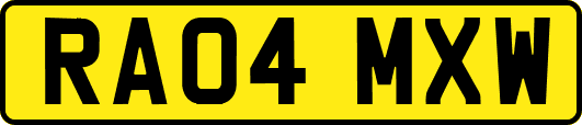 RA04MXW