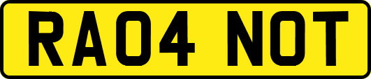 RA04NOT