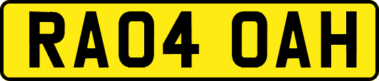 RA04OAH