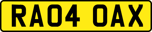 RA04OAX