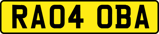 RA04OBA