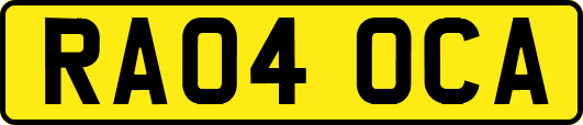 RA04OCA