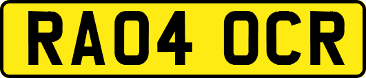 RA04OCR
