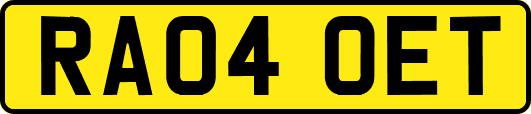 RA04OET
