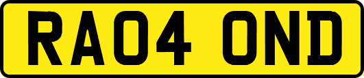RA04OND