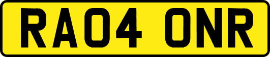 RA04ONR