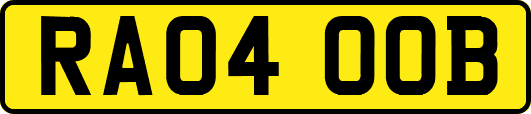 RA04OOB