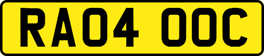 RA04OOC