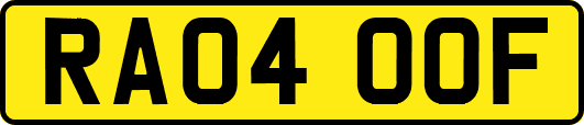 RA04OOF