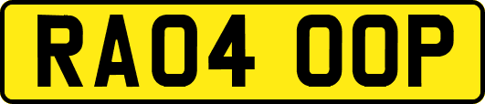 RA04OOP