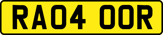 RA04OOR