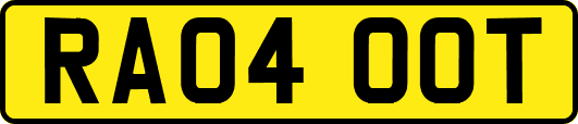 RA04OOT
