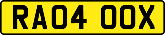 RA04OOX