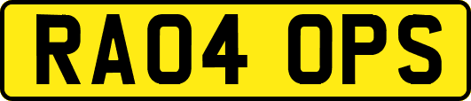 RA04OPS