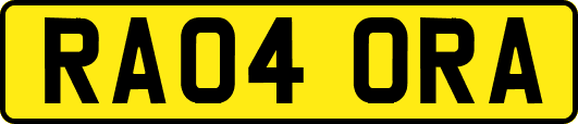 RA04ORA