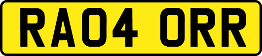 RA04ORR