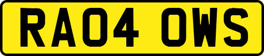 RA04OWS