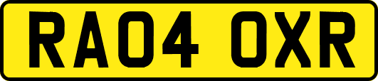 RA04OXR
