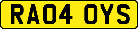 RA04OYS