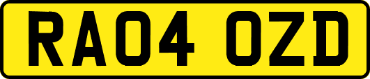 RA04OZD