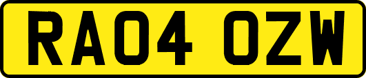 RA04OZW