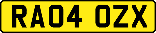 RA04OZX