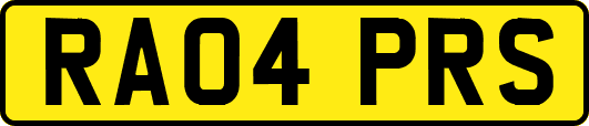 RA04PRS